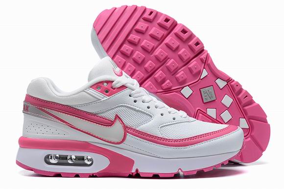 Nike Air Max BW 91 Women's Shoes White Peach-17